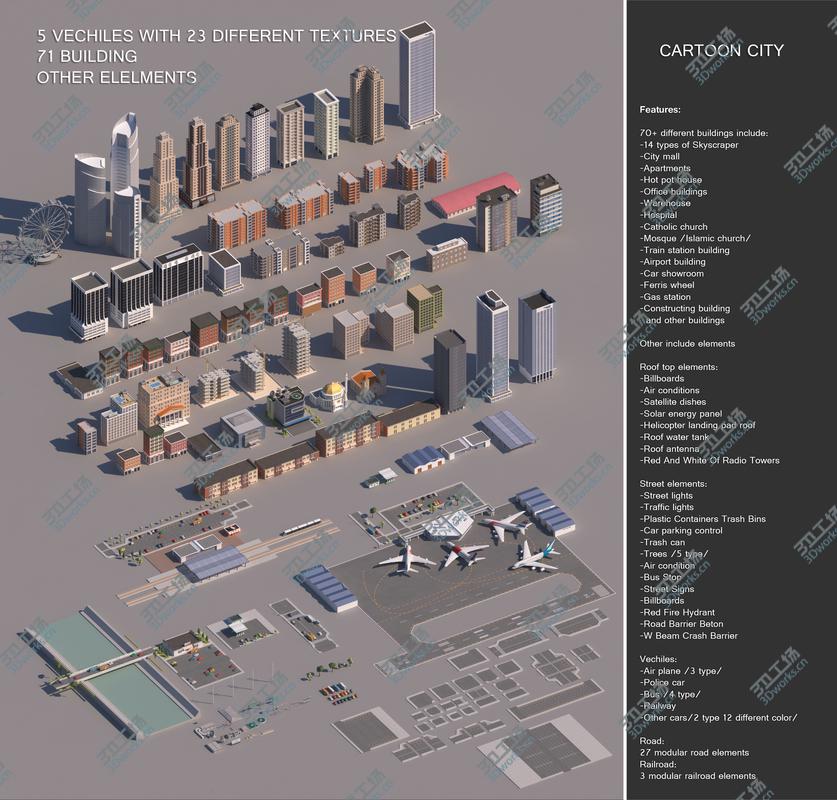 images/goods_img/20210113/Realistic Lowpoly Simple City/5.jpg